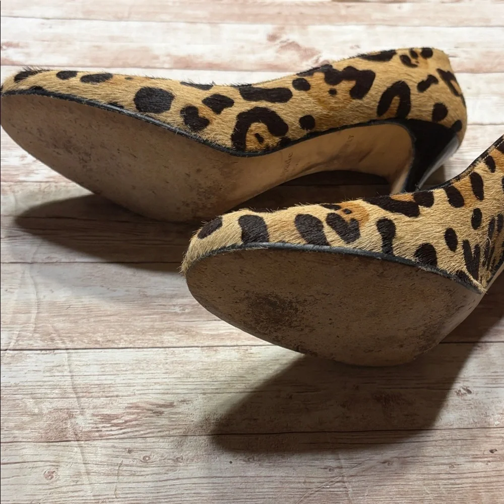 Kate Spade Leopard Print Heels Size 9B